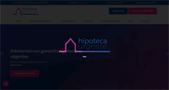 Desktop Screenshot of hipotecaurgente.es